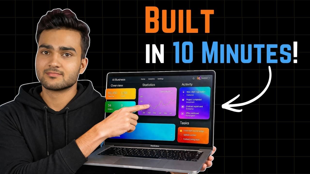 This AI Built My Entire Business Website for FREE... (No Coding Required)