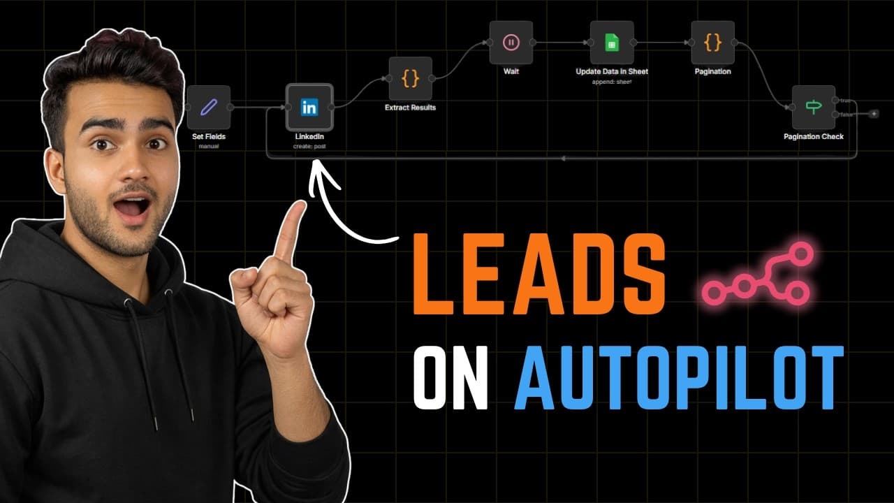 Scrape Unlimited LinkedIn Leads with n8n (FREE + Paid Methods Explained)